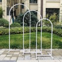 Metal Wedding Arch Party Decoration Wrought Iron Shelf Decorative Props DIY Round Party Background Shelf For Prom Festival Celeb