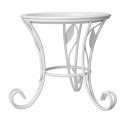 Metal Outdoor Indoor Flower Pot Plant Stand Garden Patio Decor Flower Rack Home Display - white