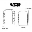 Metal Arch Wedding Party Background Stand Prom Garden l Decoration - Type B