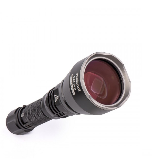 Weltool W4 Pro 568lm 3394m Super Throw LEP Flashlight Long Distance Thrower Tactical Strong Spotlight Waterproof 21700 LEP Torch