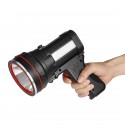 6000 Lumens Rechargeable Strong Spotlight Spot Lights Handheld Large Flashlight Super Bright Outdoor Camping Searchlight