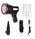 6000 Lumens Rechargeable Strong Spotlight Spot Lights Handheld Large Flashlight Super Bright Outdoor Camping Searchlight