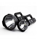XHP70 5W 100-500m Brightness LED Floodlight with Tripod USB Phone Power Bank Rechareable Poweful Searching Flashlight - S