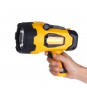 5000LM 1500M Powerful Outdoor LED Spotlight 12000mAh USB Phone Power Bank Rechargeable Strong Searching Flashlight