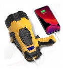 5000LM 1500M Powerful Outdoor LED Spotlight 12000mAh USB Phone Power Bank Rechargeable Strong Searching Flashlight
