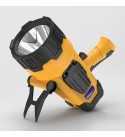 5000LM 1500M Powerful Outdoor LED Spotlight 12000mAh USB Phone Power Bank Rechargeable Strong Searching Flashlight