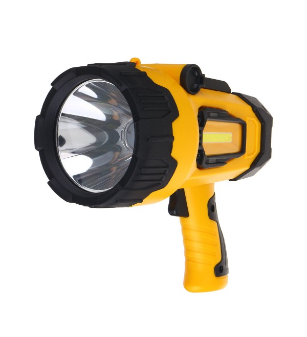 5000LM 1500M Powerful Outdoor LED Spotlight 12000mAh USB Phone Power Bank Rechargeable Strong Searching Flashlight
