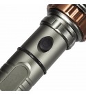 2600LM T6 LED Flashlight Zoomable 5Modes 18650 Torch Super Bright Torch Lamp For Camping Hiking Cycling