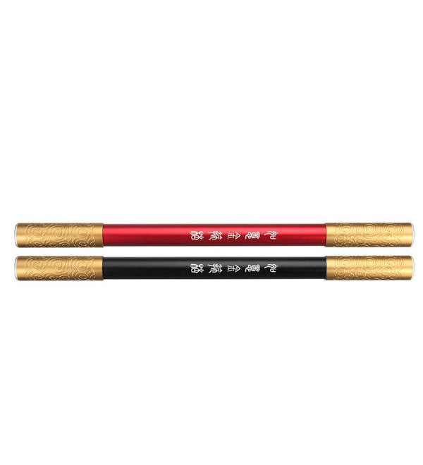 T6 2000LM 3Modes Golden Cudgel Zoomable LED Flashlight 18650 - Red