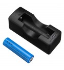  DC3.5mm 5V Single Slot 18650 Li-ion Battery Charger