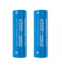 4Pcs Astrolux® E2145 4500mAh 28A 3.7V 21700 Li-ion Battery Unprotected High Drain Rechargeable Lithium Power Cell For Jetbeam Ni