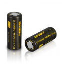 4pcs Basen BS26003 26650 4500mah 3.7V 60A Unprotect Flat Top Rechargeable Li-ion Battery
