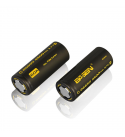 4pcs Basen BS26003 26650 4500mah 3.7V 60A Unprotect Flat Top Rechargeable Li-ion Battery