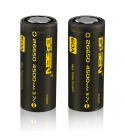 4pcs Basen BS26003 26650 4500mah 3.7V 60A Unprotect Flat Top Rechargeable Li-ion Battery