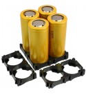 26650 Radiating Shell ABS Plastic Holder Battery Pack Spacer - 2x26650