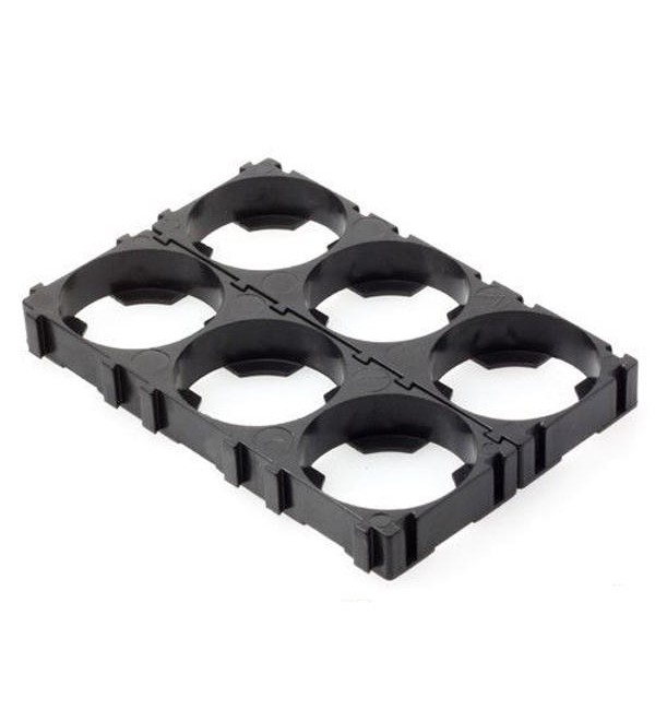26650 Radiating Shell ABS Plastic Holder Battery Pack Spacer - 2x26650