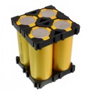 26650 Radiating Shell ABS Plastic Holder Battery Pack Spacer - 2x26650