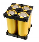 26650 Radiating Shell ABS Plastic Holder Battery Pack Spacer - 2x26650