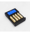 GOLISI i4 LCD Screen Display USB Charging Intelligent 2A Fast Battery Charger Li-ion NIMH Batteries