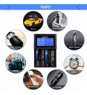 GOLISI i4 LCD Screen Display USB Charging Intelligent 2A Fast Battery Charger Li-ion NIMH Batteries