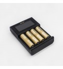 GOLISI i4 LCD Screen Display USB Charging Intelligent 2A Fast Battery Charger Li-ion NIMH Batteries
