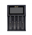 GOLISI i4 LCD Screen Display USB Charging Intelligent 2A Fast Battery Charger Li-ion NIMH Batteries