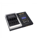 GOLISI i4 LCD Screen Display USB Charging Intelligent 2A Fast Battery Charger Li-ion NIMH Batteries