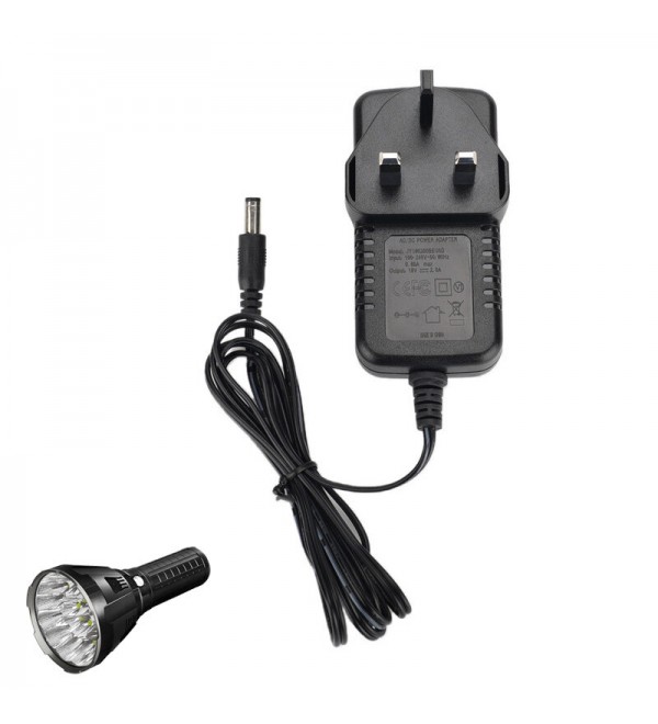 IMALENT MS18/R90TS/R90C/DX80/MS12 Flashlight Charger Universal UK/US/EU Plug Charger - EU