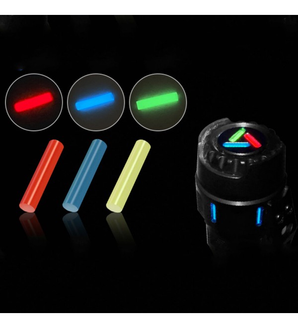 1.5x6mm Lumintop Luminous Tube Self-luminous Gadgets Strip For Flashlight EDC Tools Decoration - Red