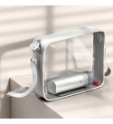 4-in-1 5500K Flashlight + Foldable Table Light + Power Bank + Phone Holder 1200mAh USB Charging Bedside Reading Eye Protection O
