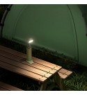 4-in-1 5500K Flashlight + Foldable Table Light + Power Bank + Phone Holder 1200mAh USB Charging Bedside Reading Eye Protection O
