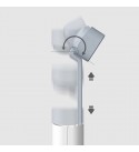 4-in-1 5500K Flashlight + Foldable Table Light + Power Bank + Phone Holder 1200mAh USB Charging Bedside Reading Eye Protection O