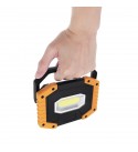 COB Rechargeable Portable Flood Work Spot Light w/ Power Bank Camping Work Light - Yellow 1#