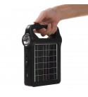 2-in-1 2W 6V Solar Panel Camping Light Solar Energy Spotlight Large Capacity Mobile Power Bank For Outdoor Hiking Hunting