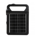 2-in-1 2W 6V Solar Panel Camping Light Solar Energy Spotlight Large Capacity Mobile Power Bank For Outdoor Hiking Hunting