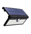 GLIME 3W 58x LED Light Control &amp; Human Induction Function Folding Solar Wall Work Light