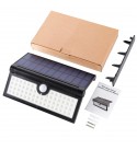 GLIME 3W 58x LED Light Control &amp; Human Induction Function Folding Solar Wall Work Light