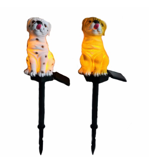 1.2V 600mAh LED Solar Light Animal Shape Cute Work Light Outdoor Hunting Emergency Night Lamp -  Yellow