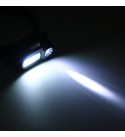 4-Modes COB Sensing Induction LED Headlamp USB Rechargeable Bike Light Night Fishing Headlight Sensor Camping Work Light - Type 