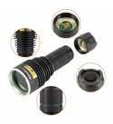 Alonefire SV40 20W 365NM UV LED Flashlight Ultra Violets Invisible Torch for Pet Stains Ore&amp;gem Detection