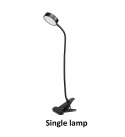 Clip Plant Fill Light LED Grow Light Fleshy Planting Double Head Timing With Clips Like Sun - 2