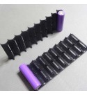 1Pcs Battery Radiating Holder For 20Pcs 18650 Batteries ABS Plastic Case Battery Pack Spacer Bracket