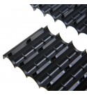 1Pcs Battery Radiating Holder For 20Pcs 18650 Batteries ABS Plastic Case Battery Pack Spacer Bracket