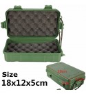LED Flashlight Tools Green Box For Easy Carrying 18cm x 12cm x 5cm
