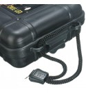 Black Plastic Flashlight Tool Storage Case Box For Outdooors Flashlight Accessories  - L