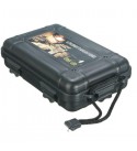 Black Plastic Flashlight Tool Storage Case Box For Outdooors Flashlight Accessories  - L