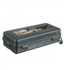 Black Plastic Flashlight Tool Storage Case Box For Outdooors Flashlight Accessories  - L