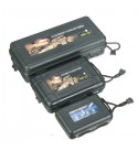 Black Plastic Flashlight Tool Storage Case Box For Outdooors Flashlight Accessories  - L