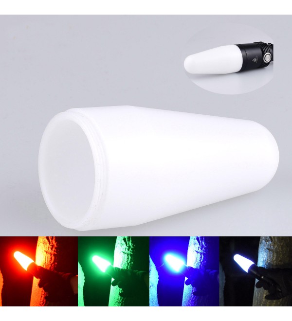 Fitorch Flashlight POM White Diffuser Signal Light Traffic Wand for Fitorch MR35