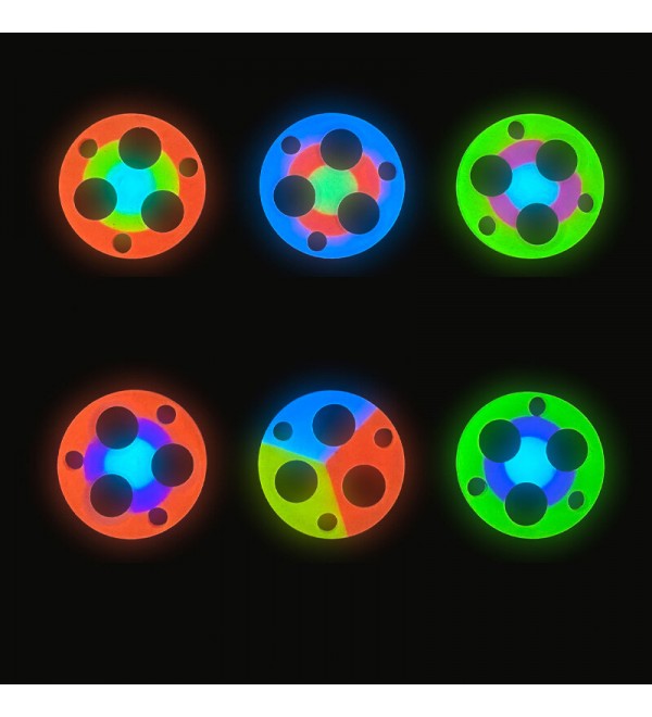 2x19.7mm Lumintop Self Illuminate Turboglow Glow Gasket Luminous Sheet For FW3A &amp; Carclo 105XX Most Triple Optic Light Flash